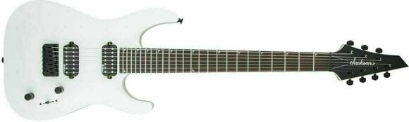 Guitare électrique Jackson JS Series JS32-7 Dinky DKA HT AH Snow White - 2
