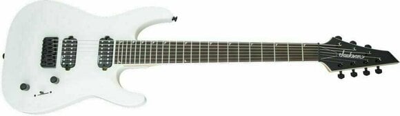 Guitare électrique Jackson JS Series JS32-7 Dinky DKA HT AH Snow White - 5