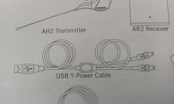 Bežični set Samson AirLine Micro Earset - E3 Bežični set E3: 864.500 MHz (Skoro novo) - 5