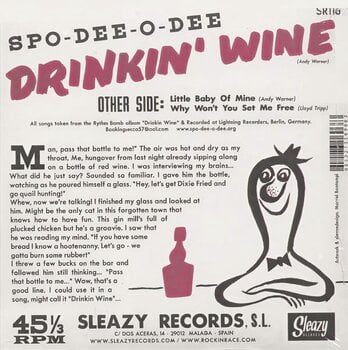 Vinüülplaat Jerry Lee Lewis - Drinkin' Wine Spo-Dee O'Dee (LP) - 2