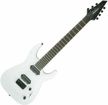 7-string Electric Guitar Jackson JS Series JS32-7 Dinky DKA HT AH Snow White - 10