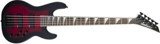 5-string Bassguitar Jackson JS Series Concert Bass JS3VQ AH Transparent Red Burst 5-string Bassguitar - 1
