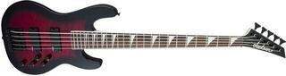 5-string Bassguitar Jackson JS Series Concert Bass JS3VQ AH Transparent Red Burst 5-string Bassguitar - 3