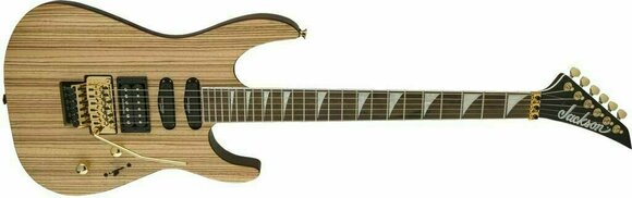 Elektromos gitár Jackson X Series Soloist SL3X Zebrawood IL Natural - 4