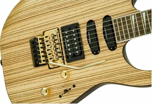 Electric guitar Jackson X Series Soloist SL3X Zebrawood IL Natural - 6