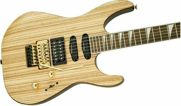 Elektromos gitár Jackson X Series Soloist SL3X Zebrawood IL Natural - 7
