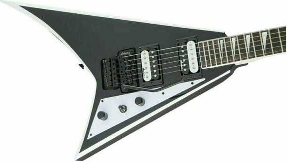 E-Gitarre Jackson JS Series Rhoads JS32 AH Black with White Bevels (Nur ausgepackt) - 8