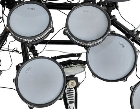Elektronická bicí sada NRG EDK-400 Studio Kit Black Elektronická bicí sada (Zánovní) - 14