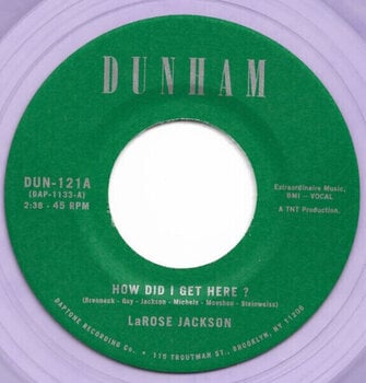 Vinyl Record Larose Jackson & Menahan Street Band – How Did I Get Here ? (7" SP) - 2