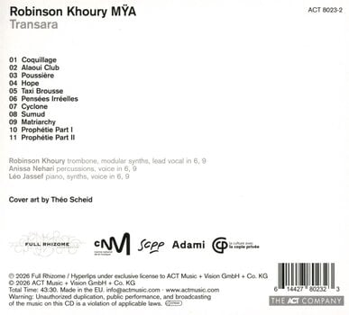 Muzički CD Robinson Khoury - Transara (Digipak) (CD) - 2