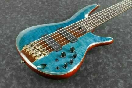 Basse 5 cordes Ibanez SR2405W-CGL Caribbean Green Low Gloss Basse 5 cordes - 3