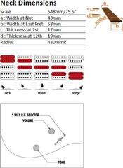 E-Gitarre Ibanez RG550L-DY Desert Sun Yellow E-Gitarre - 6