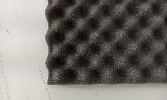 Absorbent Schaumstoffplatte Audiotec Pyramid Waves 50x50x2,5 Absorbent Schaumstoffplatte (Beschädigt) - 3