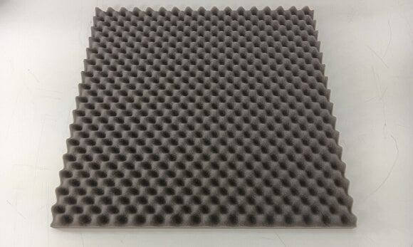Absorbent Schaumstoffplatte Audiotec Pyramid Waves 50x50x2,5 Absorbent Schaumstoffplatte (Beschädigt) - 2
