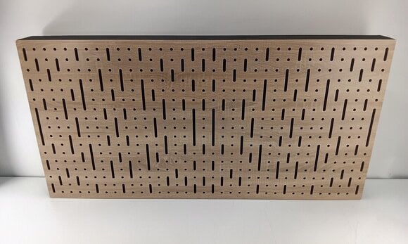 Pannello in legno assorbente Mega Acoustic FiberPro 120 Binary Bean Natural Pannello in legno assorbente (Danneggiato) - 2