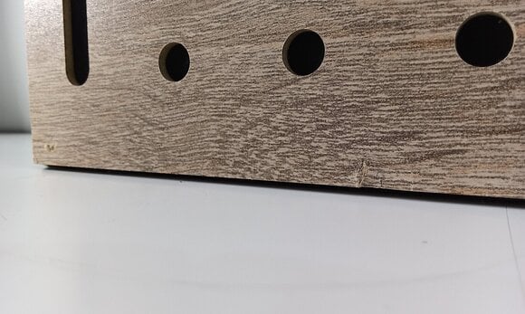 Pannello in legno assorbente Mega Acoustic FiberPro 120 Binary Bean Natural Pannello in legno assorbente (Danneggiato) - 4