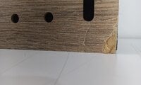 Mega Acoustic FiberPro 120 Binary Bean Natural Pannello in legno assorbente