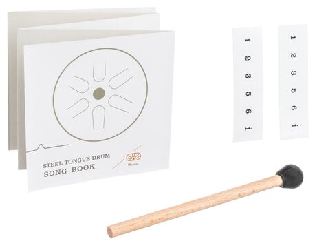 Tongue Drum Shamann Mini drum 3'' 6 notes A5-pentatonic Black Tongue Drum - 6