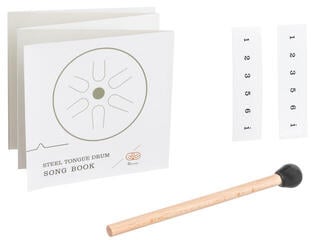 Tongue Drum Shamann Mini drum 3'' 6 notes A5-pentatonic Tongue Drum - 5
