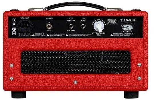 Tube Bass Amplifier Tone King Gremlin Head Red Tube Bass Amplifier - 2