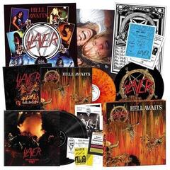 Vinüülplaat Slayer - Hell Awaits (40th Anniversary Edition) (Black and Fire Splatter Coloured) (3 LP) - 1