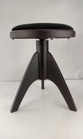 Bespeco SG3 Sedia da pianoforte rotonda Palissandro
