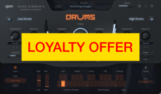 VST Instrument UJAM Hans Zimmer’s Drums & Percussion Bundle Loyal (Digitaal product) - 1