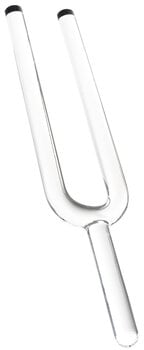 Meditazione e Musicoterapia Shamann Transparent Crystal Singing Fork 30mm G Forchetta Cantante Transparent - 3