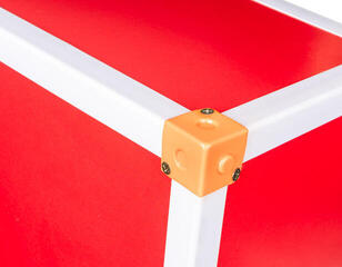 Percusión para niños Noicetone D066-3 25x20x31cm Music Stool Red - 2