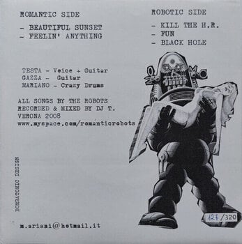 Vinylplade Romantic Robots - Beautiful Sunset (7" SP) - 2