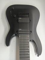 Jackson JS Series JS32-8 Dinky DKA AH Satin Black Guitarra elétrica de 8 cordas