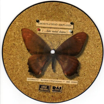 Disco de vinilo Bis & Ghosts Of Dead Airplanes - Minimum Wage / Hair Metal Shame (Limited Edition) (7") - 2