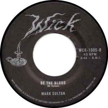 Vinyl Record Mark Sultan - Let Me Out / Be The Blood (7" SP) - 2