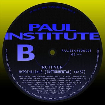 Грамофонна плоча Ruthven - Hypothalamus (7" SP) - 2