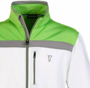 Jaqueta Golfino Techno Fleece Mens Jacket Optic White 52 - 3