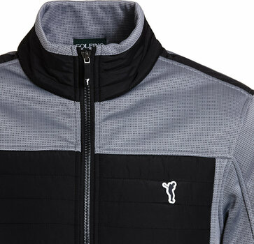 Jacket Golfino Microfibre Fleece Chrome Grey 48 - 3