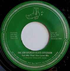 Disco in vinile The Jon Spencer Blues Explo... - Gadzooks! / Tell Me That You Love Me (7" SP) - 1