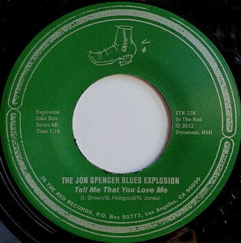 Disco in vinile The Jon Spencer Blues Explo... - Gadzooks! / Tell Me That You Love Me (7" SP) - 2