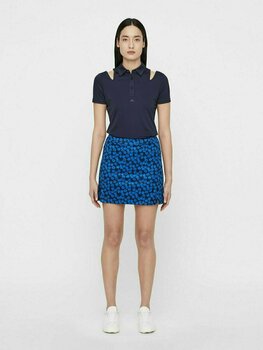 Skirt / Dress J.Lindeberg Amelie Long Flower Print Womens Skirt Pop Blue Flower Print M - 4