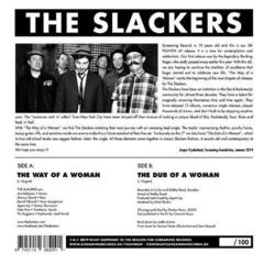 Vinüülplaat The Slackers - The Way Of A Woman (7" SP) - 1