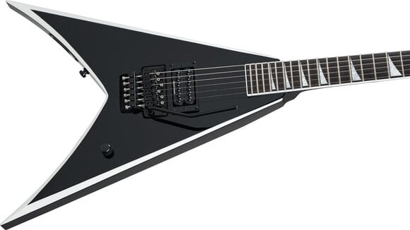 Guitarra elétrica Jackson Pro Series Wes Borland King V EB Black with White Bevels Guitarra elétrica - 3