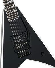 Guitarra elétrica Jackson Pro Series Wes Borland King V EB Black with White Bevels Guitarra elétrica - 3