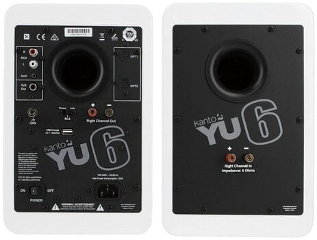 Haut-parleur sans fil Hi-Fi
 Kanto YU6 Haut-parleur sans fil Hi-Fi - 2