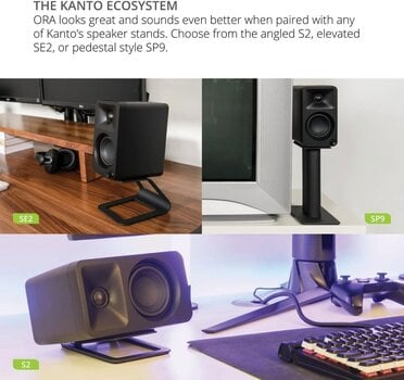 Haut-parleur sans fil Hi-Fi
 Kanto ORA Haut-parleur sans fil Hi-Fi - 12