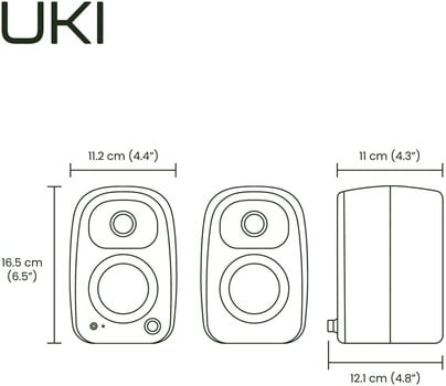 Hi-Fi Wireless speaker
 Kanto UKI Hi-Fi Wireless speaker - 6