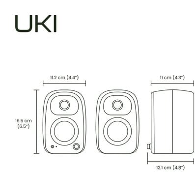 Haut-parleur sans fil Hi-Fi
 Kanto UKI Haut-parleur sans fil Hi-Fi - 7