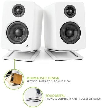 Studio Monitors Stand Kanto S2 White Studio Monitors Stand - 4