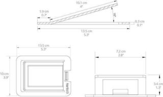 Ständer für Studiomonitore Kanto S2 White Ständer für Studiomonitore - 6