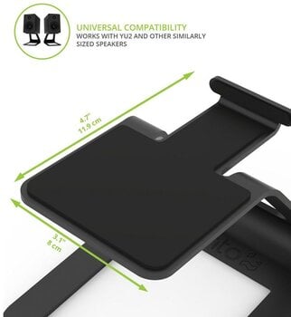 Ständer für Studiomonitore Kanto SE2 Black Ständer für Studiomonitore - 5