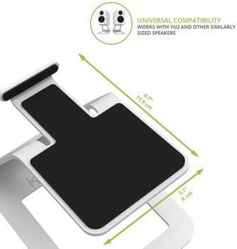 Ständer für Studiomonitore Kanto SE2 White Ständer für Studiomonitore - 4